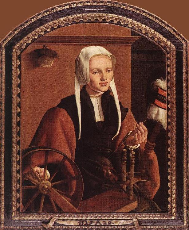 Maerten van heemskerck Portrait of Anna Codde Germany oil painting art